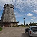 Větrný mlýn v Meškuičiai, Litva