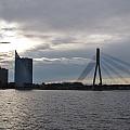 Lanový most, Riga
