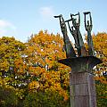 sculptures next to the Ristinkirkko, Lahti