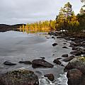 Sunset over Lapland