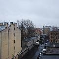 The grey view of Saint Petersburg