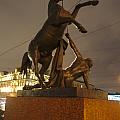 Horse on Anichkov Bridge