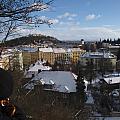 Snow-covered Brno