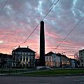 Obelisk on Karolinenplatz