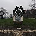 Dog Dzok memorial close to Wisla river