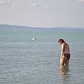 bathing in Balaton