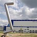 huge Inbus in front of IKEA factory
